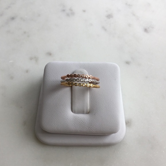 Sterling 3 Piece Ring Set - Picture 9 of 16